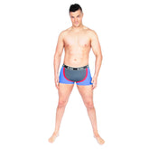 Men's Thor Shorts - Royal Blue / Charcoal / Red